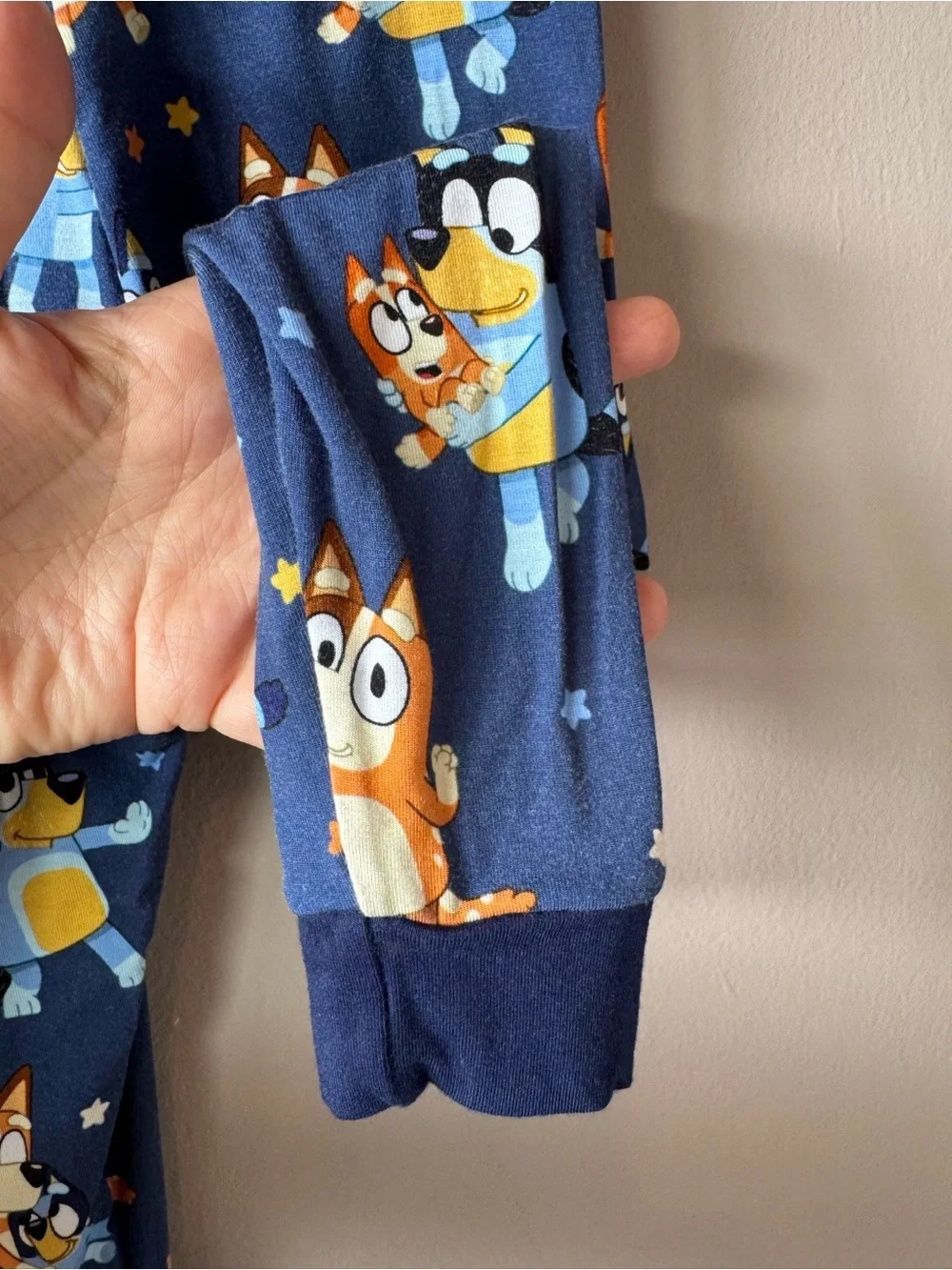 Little Sleepies x Bluey Bamboo Short Sleeve & Pants Pajama‎ Set 12-18 months